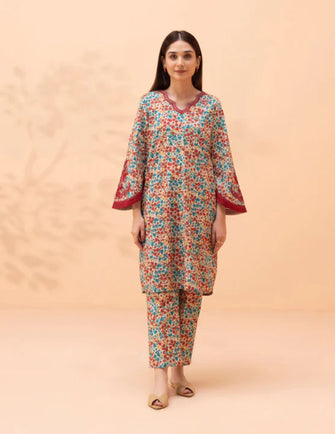 Sapphire Lawn Vol 1 -  2 PIECE - EMBROIDERED LAWN SUIT - 002TEDY23V13