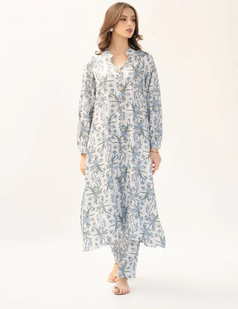 Hassal Spring Summer 23 - Jasmine Blue Suit