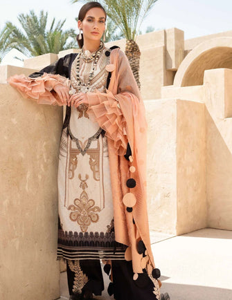 Shiza Hassan Luxury Lawn 21 - 9-A FATIN