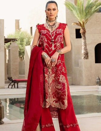 Shiza Hassan Luxury Lawn 21 - 3-B HEER