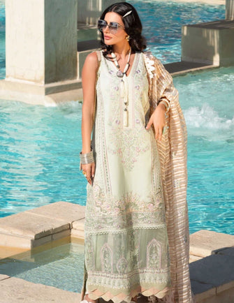 Shiza Hassan Luxury Lawn 21 - 2-A JAHARA