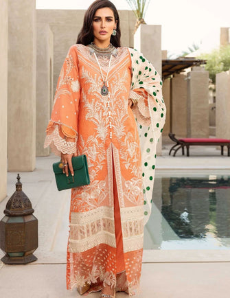 Shiza Hassan Luxury Lawn 21 - 5-B PARIZA