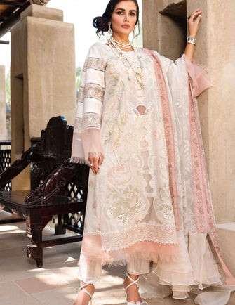 Shiza Hassan Luxury Lawn 21 - 3-A HEER