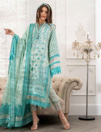 Sobia Nazir Luxury Lawn 21 - 4B