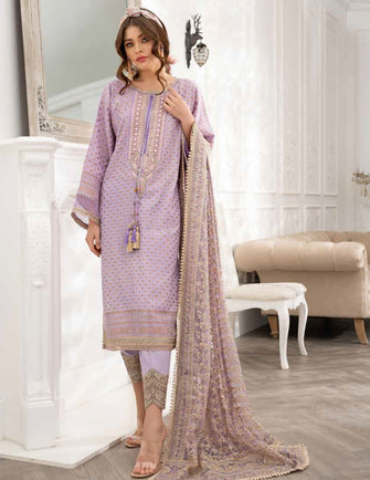 Sobia Nazir Luxury Lawn 21 - 8B